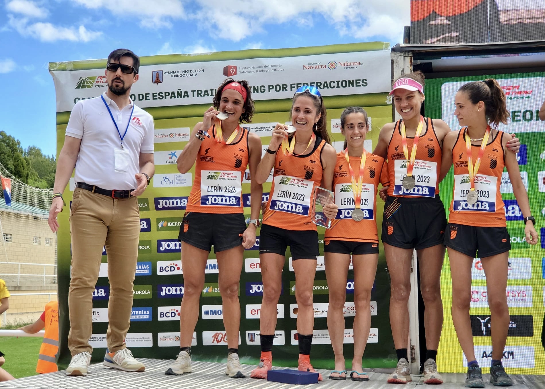 La selección valenciana, subcampeona de España de trail