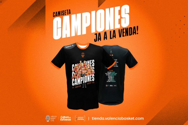 A la venta la camiseta de Campeonas de la LF Endesa
