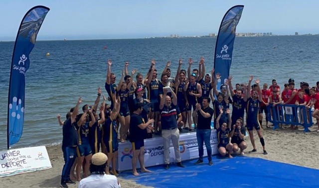 La UCAM gana la Regata Interuniversitaria que disputa la Rey Juan Carlos en el Mar Menor 