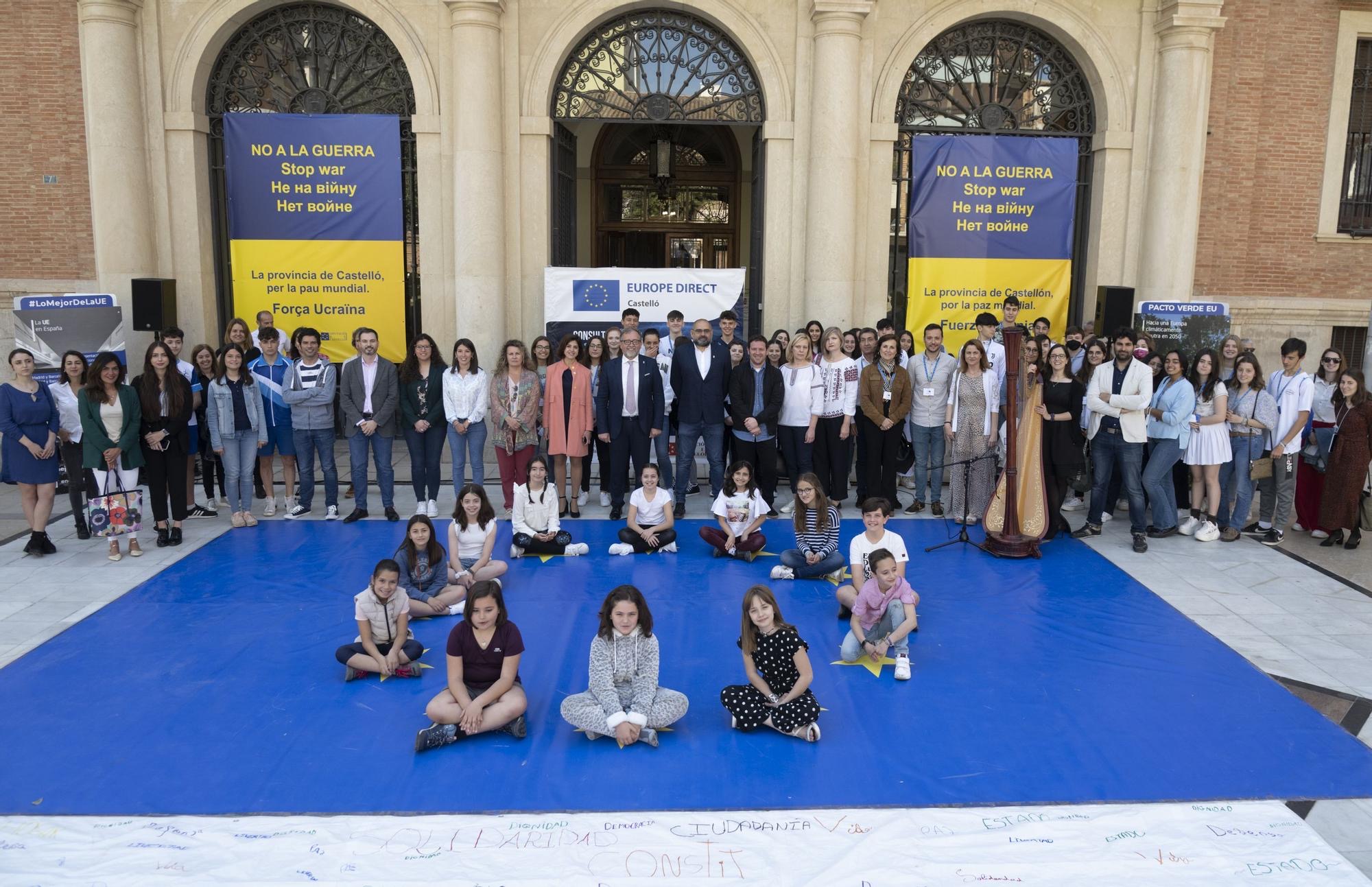

La plaza de las Aulas de Castelló será embajadora europea por un día