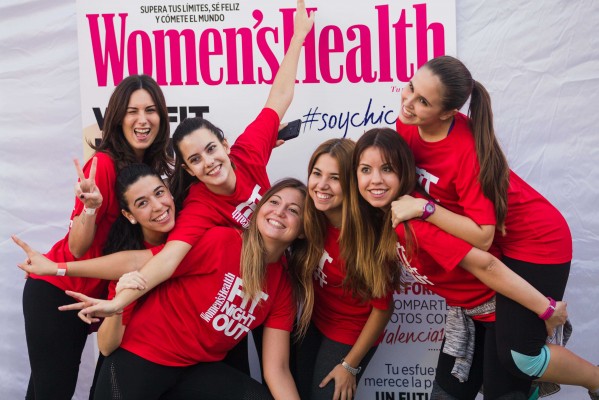 Women's Health triunfa en Valencia con su primera Fit Night Out