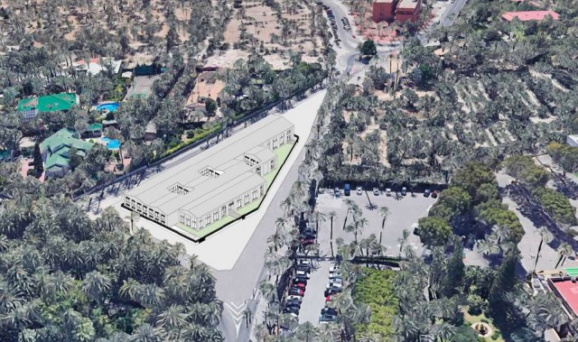 Así se replicará la fábrica de La Hiladora en Elche para la residencia, con destapado de la Acequia Mayor