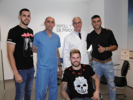 Armando y Pol reciben el alta médica tras sus graves lesiones de rodilla

