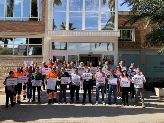 Los trabajadores del Puerto vuelven a exigir la renovación de sus condiciones salariales 