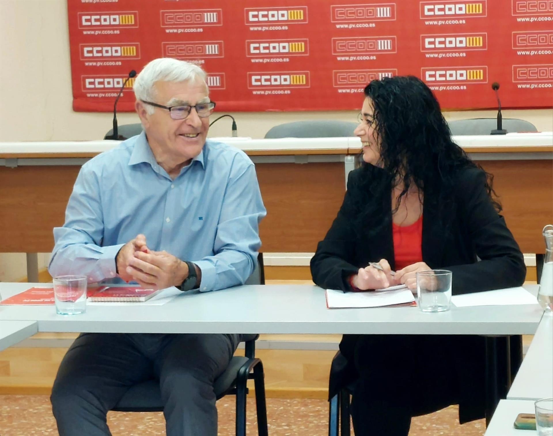 Ribó acuerda con CCOO reforzar el Pacto por el Empleo