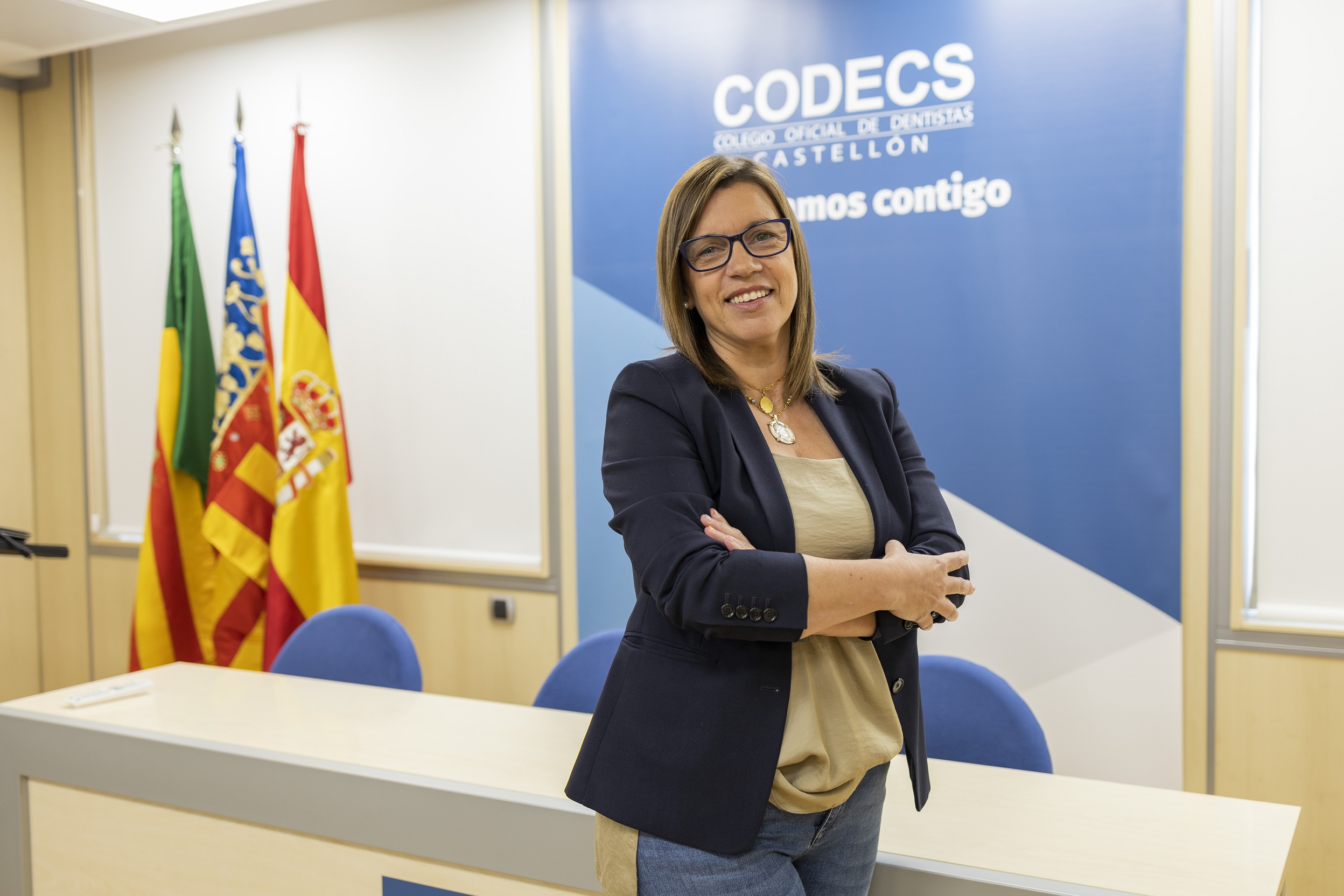 Salomé García, reelegida como presidenta del Colegio Oficial de Dentistas de Castellón