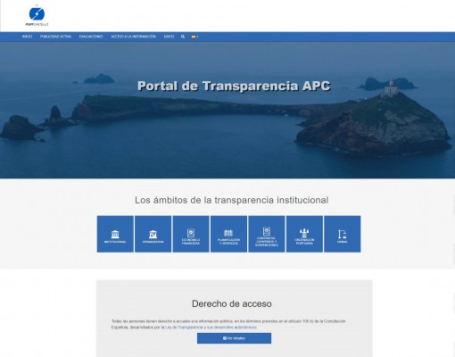La Autoridad Portuaria de Castellón evidencia su apuesta por la transparencia con el nuevo portal