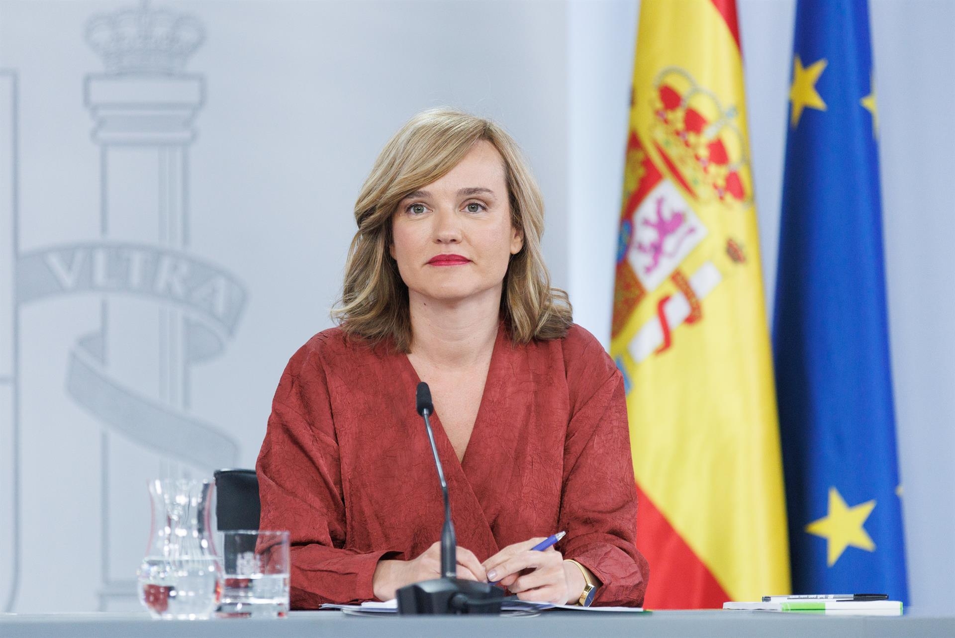 La ministra de Educación y Formación Profesional, Pilar Alegría, -Foto: Eduardo Parra - Europa Press  - 