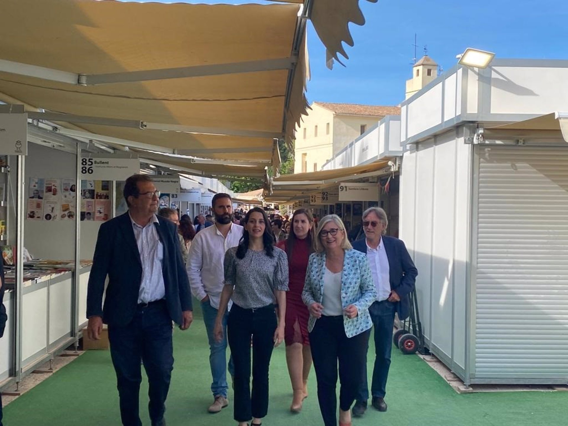Arrimadas en València: 