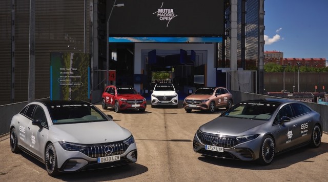 Mercedes-Benz en el Mutua Madrid Open de tenis de 2023 