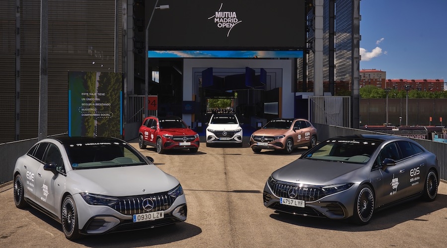 Mercedes-Benz en el Mutua Madrid Open de tenis de 2023 