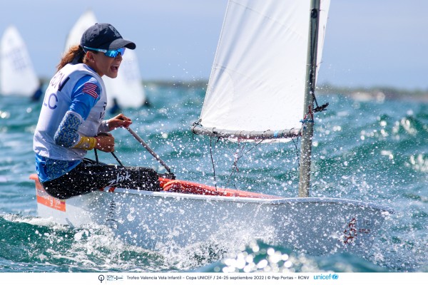 Blanca y Marta Ferrando, campeonas de la Copa de España Optimist 2023
