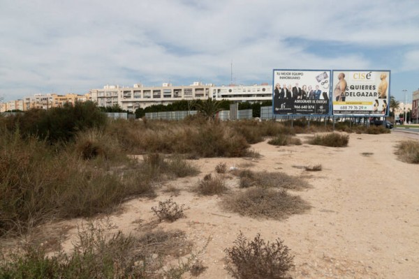 El nuevo sector E-37 de Elche con zona comercial y 700 viviendas, pendiente de alegaciones para urbanizar