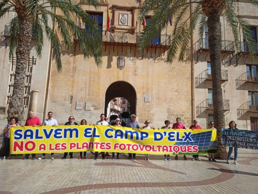 El bipartito de Elche vuelve a rechazar en el pleno la suspensión cautelar de proyectos fotovoltaicos