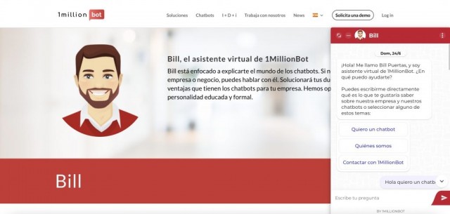 Millie y Accio, los proyectos de innovación de 1MillionBot probando ChatGPT