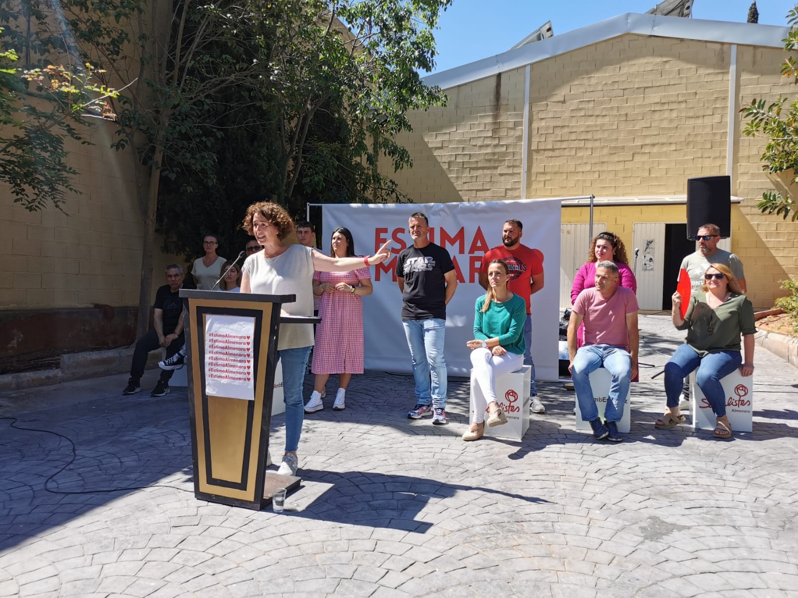 Estíbaliz Pérez es marca com a objectiu crear llocs de treball  a Almenara