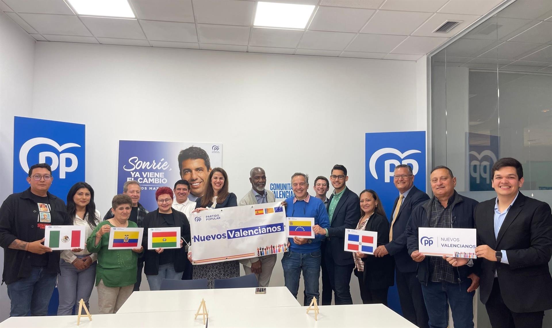 El PPCV constituye la Secretaría de Nuevos Valencianos para dar cabida a los migrantes