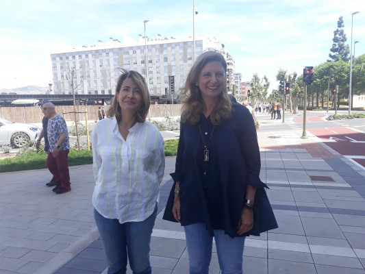 Corredor València-Castelló: Raquel Sánchez espera que la segunda vía entre en servicio a finales de año
