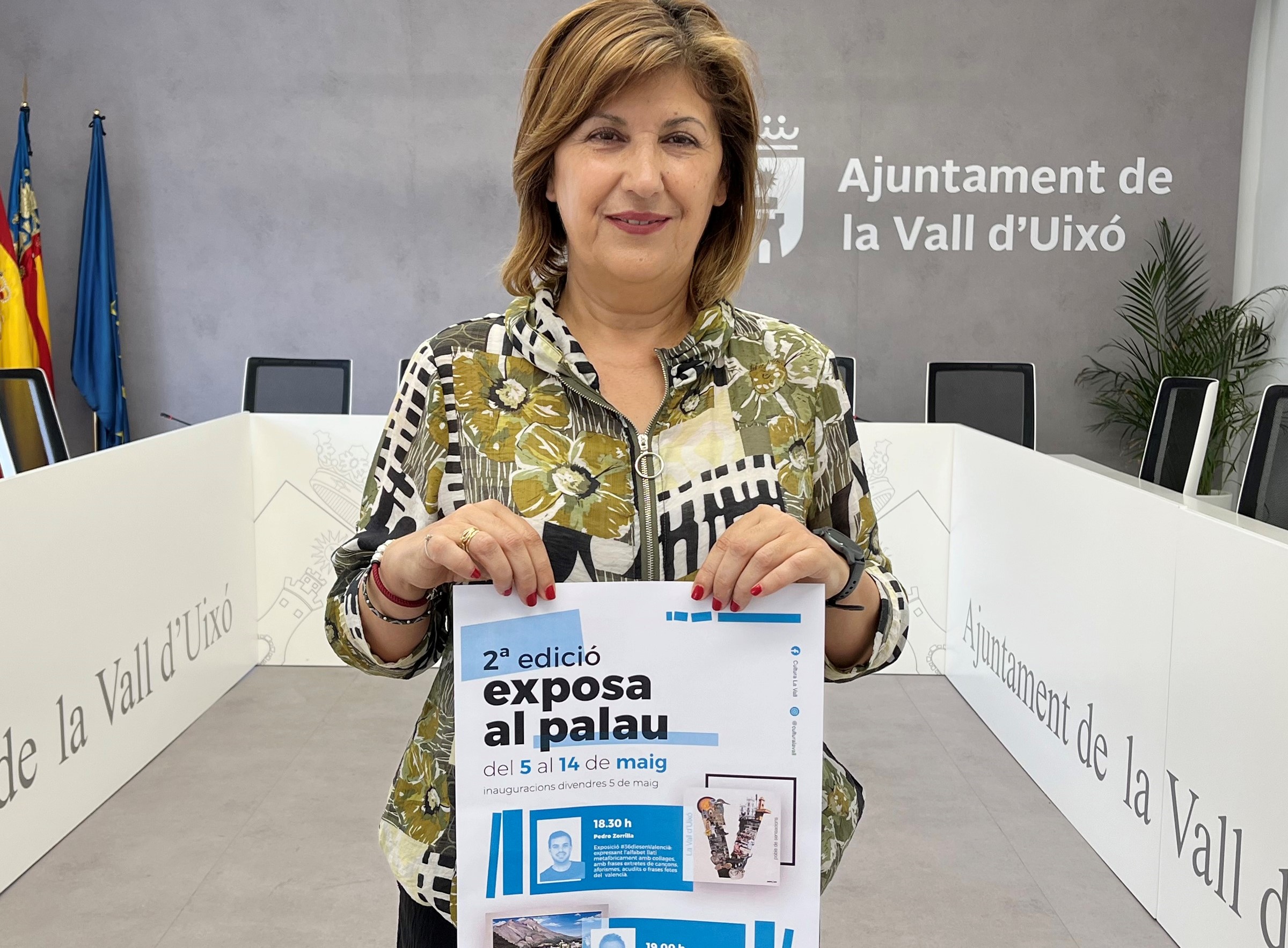 La Vall d'Uixó muestra la obra de Pedro Zorrilla y Damián Sanz dentro del proyecto Exposa al Palau


