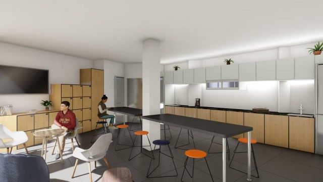 Así será la residencia de estudiantes 'Altabix House' en Elche: 18 habitaciones y vistas al palmeral