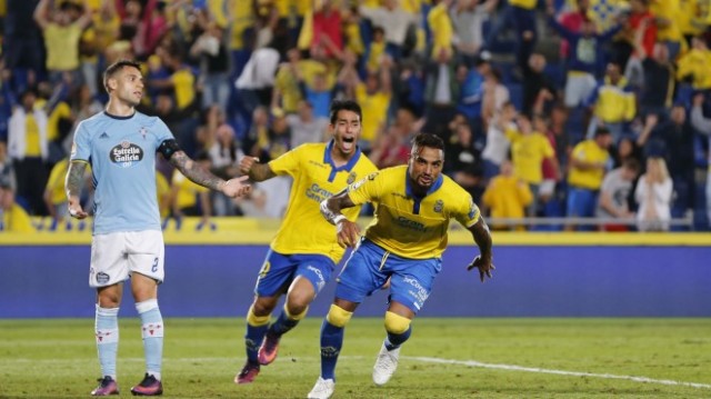 El Celta desperdicia tres goles y Las Palmas la posibilidad del milagro