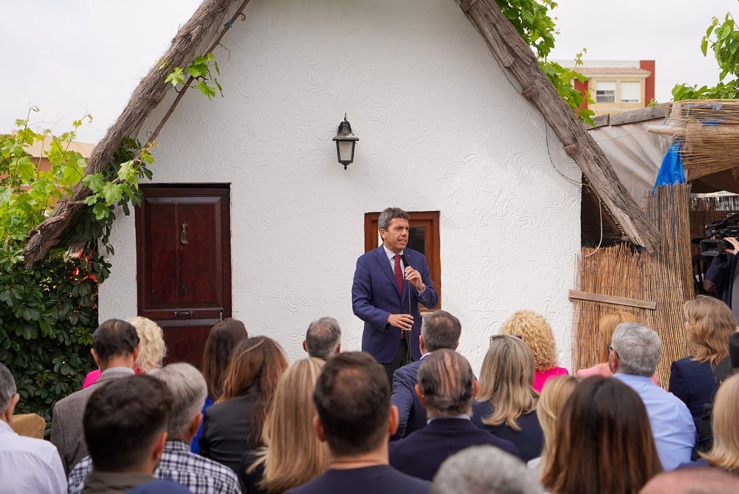 Mazón presenta su programa para el 28M con recorte de impuestos y de altos cargos