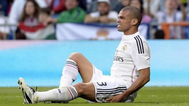 Pepe sufre lesión muscular en el bíceps femoral de la pierna izquierda
