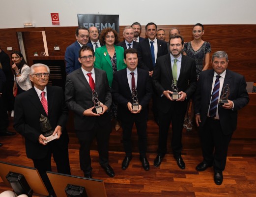 Los empresarios del metal reconocen la labor de Juan Antonio Muñoz, expresidente de Fremm 