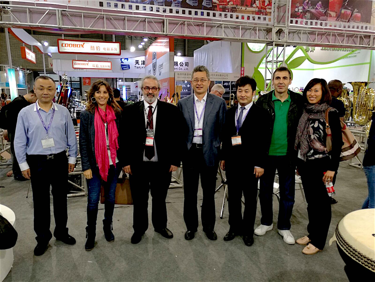 La FSMCV es reuneix amb la Federació Xinesa de Bandes de
Música per iniciar col·laboracions