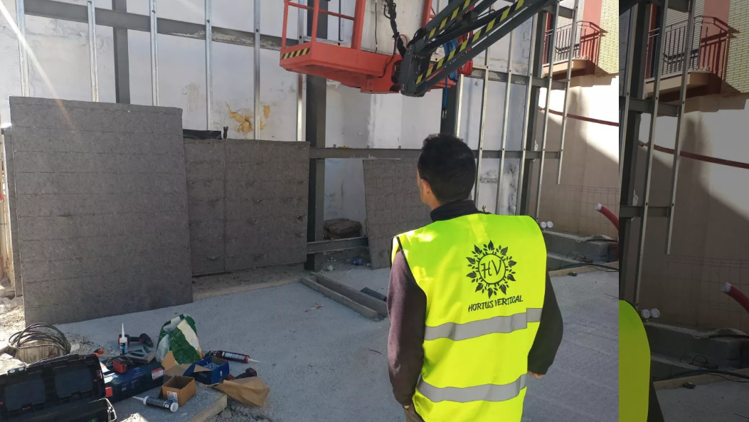 La I+D de Hortus Vertical, en la UMH: jardinería vertical y sustratos para jardines