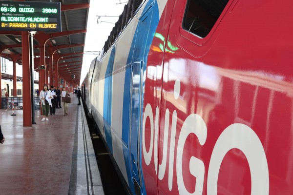 Ouigo enlaza Madrid y Alicante en 2 horas y 15 minutos: ofrecerá cuatro frecuencias diarias