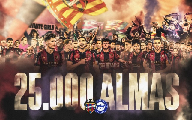 El Levante contará con el apoyo de 25.000 espectadores ante el Alavés
