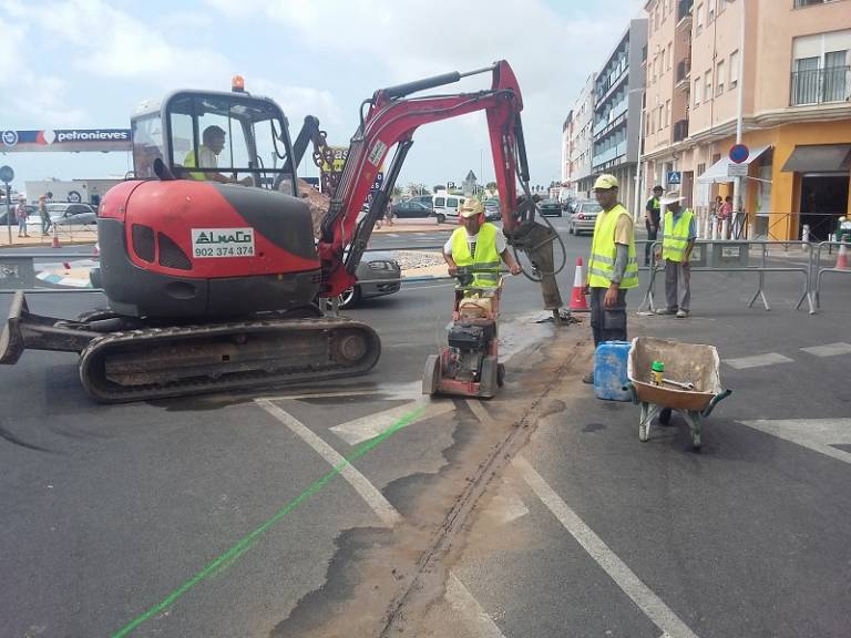Moncofa cierra el mandato con más de 600.000 euros para renovar el alcantarillado y 718 luces LED