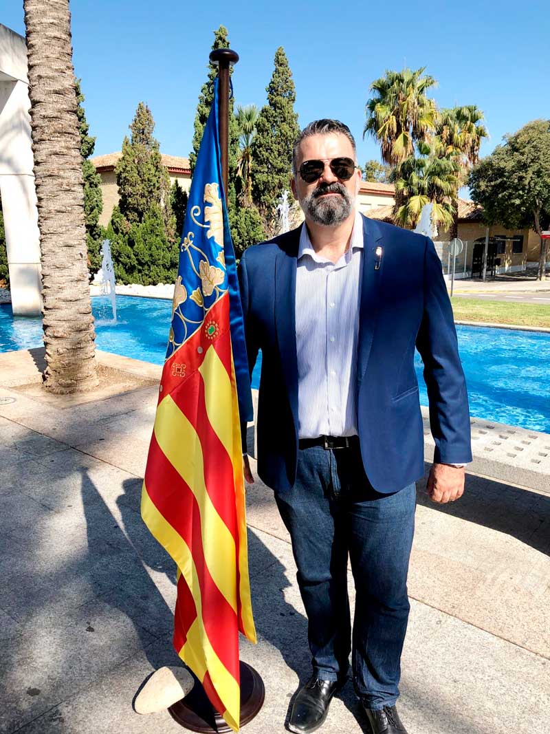 Paco Escrivá, presidente de la Federación de Partidos Locales de la Comunitat Valenciana. - 