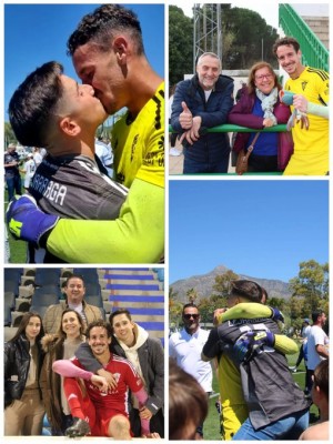 El portero del Marbella FC Alberto Lejárraga reconoce su homosexualidad