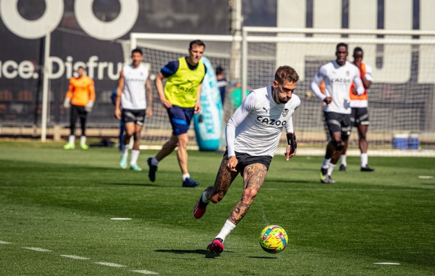 Castillejo y Thierry trabajan al margen a dos días de recibir al Valladolid
