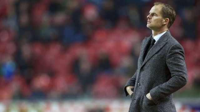 Frank de Boer, destituido como entrenador del Inter de Milán
