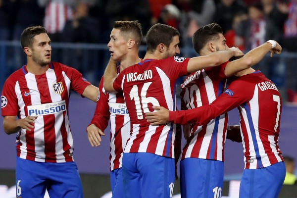 El Atlético vence al Rostov en el descuento