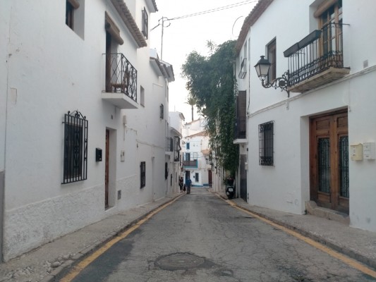 Levantina se encargará de las obras del casco histórico de Altea que empezó Categor