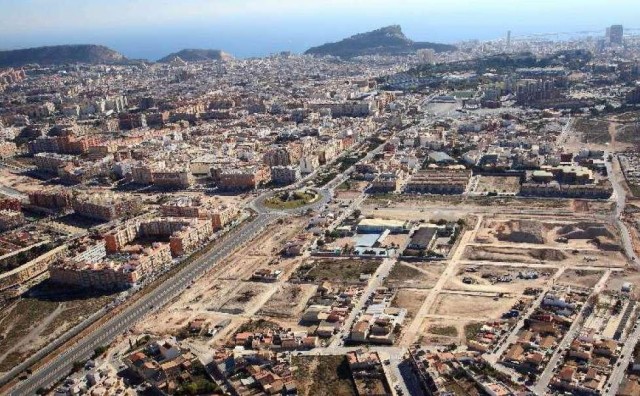 Alicante desbloquea 48.000 m² de suelo para la construcción de viviendas protegidas en Rabassa