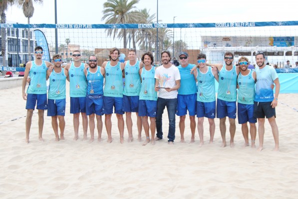 De València a Europa: El BeachBol conquista la
Liga Nacional y jugará la CEV Beach Volley
European Cup 