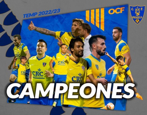 El Orihuela asciende a Segunda Federación y el Hércules B y el Jove descienden a Lliga Comunitat