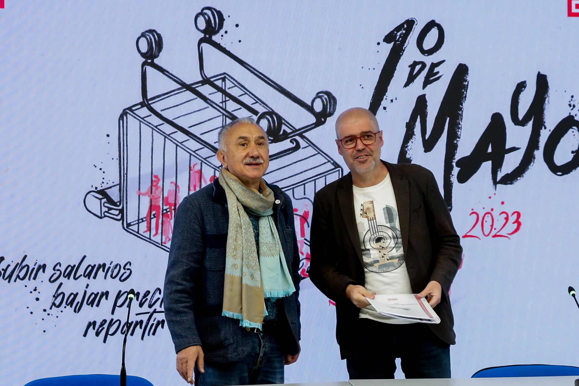 Sordo y Álvarez presionan a la CEOE con los salarios: 