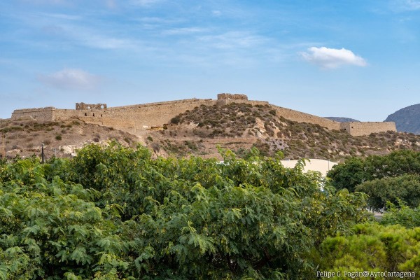 El Plan Director para la recuperación del Castillo de los Moros de Cartagena ya está listo