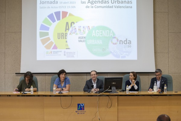 La Conselleria de Vivienda presenta en la UJI iniciativas de la Agenda Urbana de Castelló y Onda