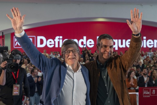Sánchez participará en actos en Alicante el 5 de mayo, Castellón el 9 y en el mitin de València el 20