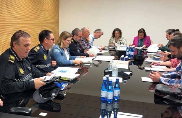 Almassora coordina 480 dispositivos de seguridad para las fiestas patronales de Santa Quitèria  