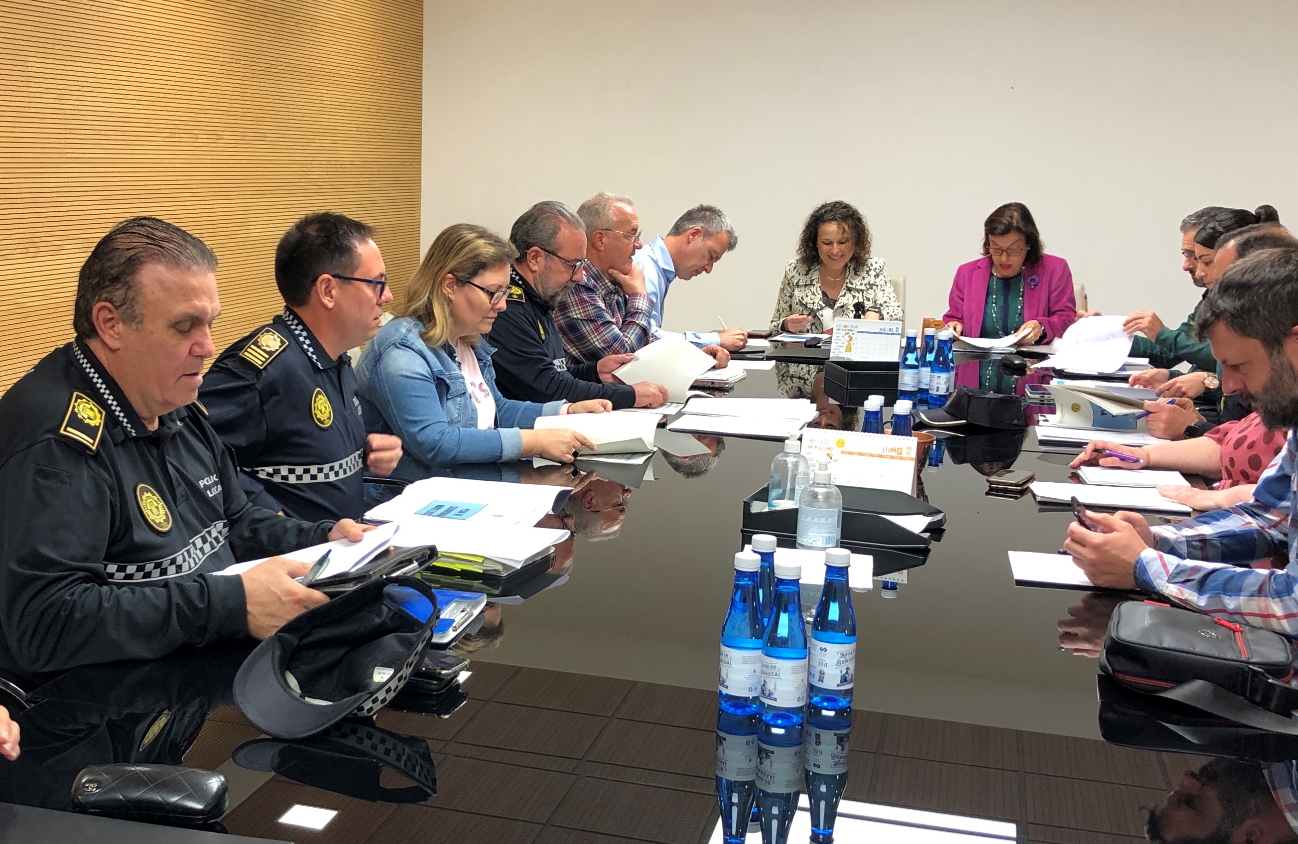 Almassora coordina 480 dispositivos de seguridad para las fiestas patronales de Santa Quitèria  