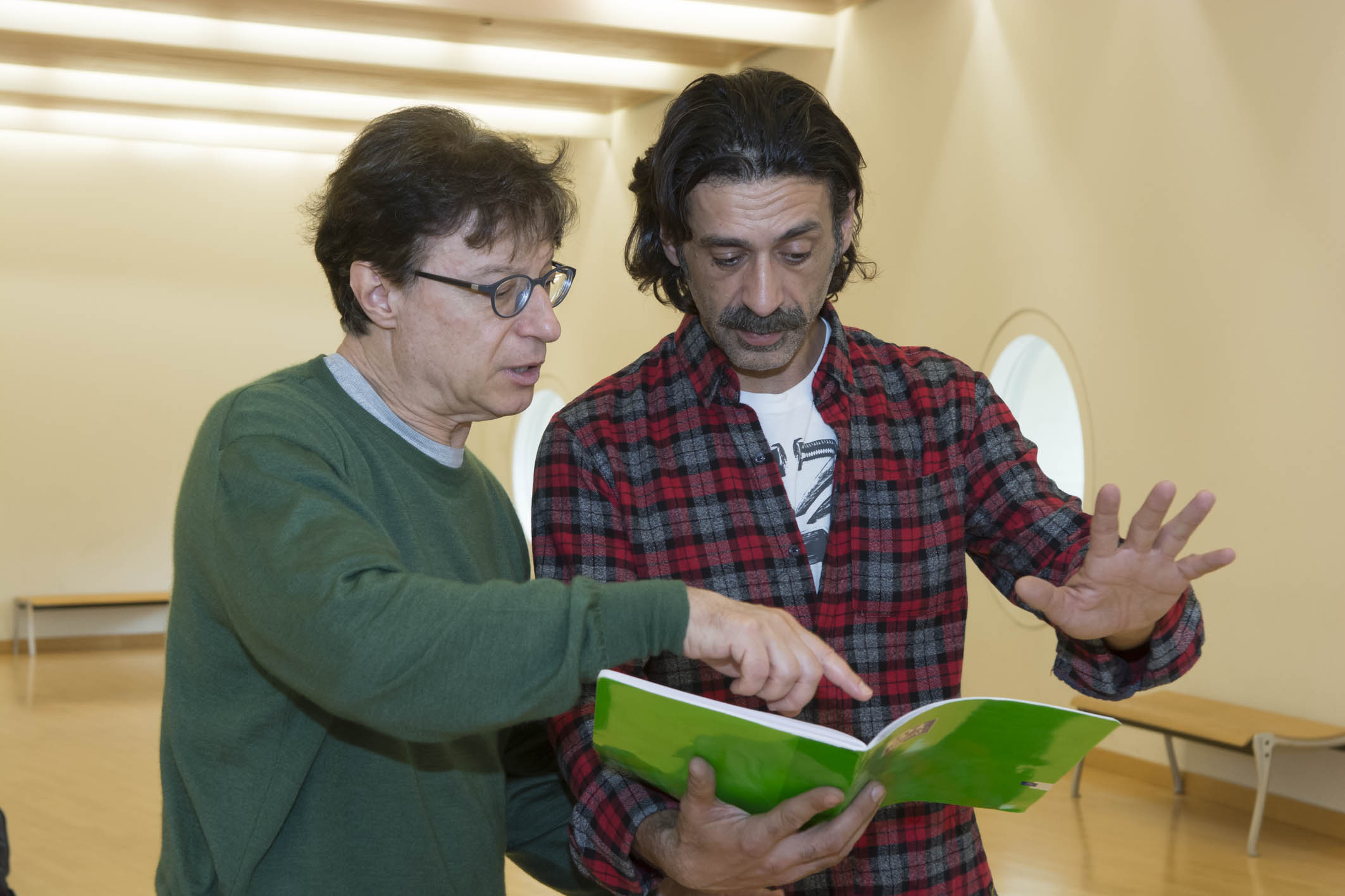 Abbado junto a Fresneda (Foto: Palau de les Arts) - 