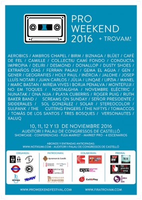El Trovam-Proweeekend desplega la programació més ambiciosa com a fira musical de la Comunitat